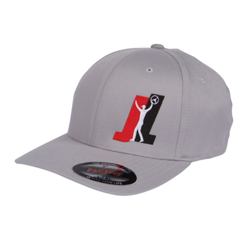 Team-JL-Grey-Flexfit-Hat