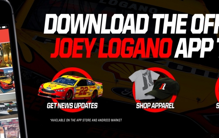 Download the Official Joey Logano App Today!