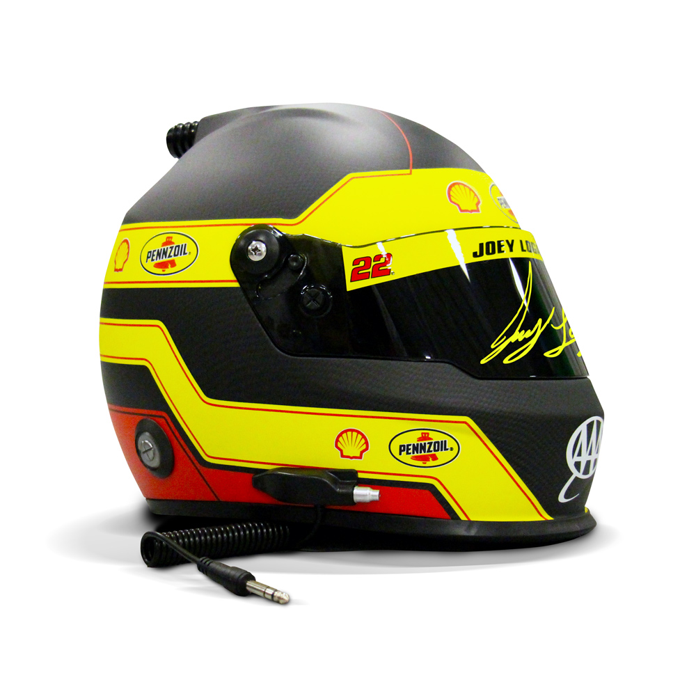 joey logano signed helmet