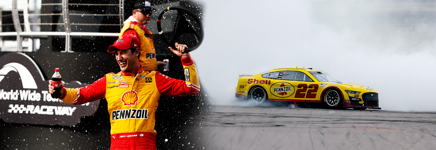 Joey Logano NASCAR Champion Joey Logano & Team Penske Agree to