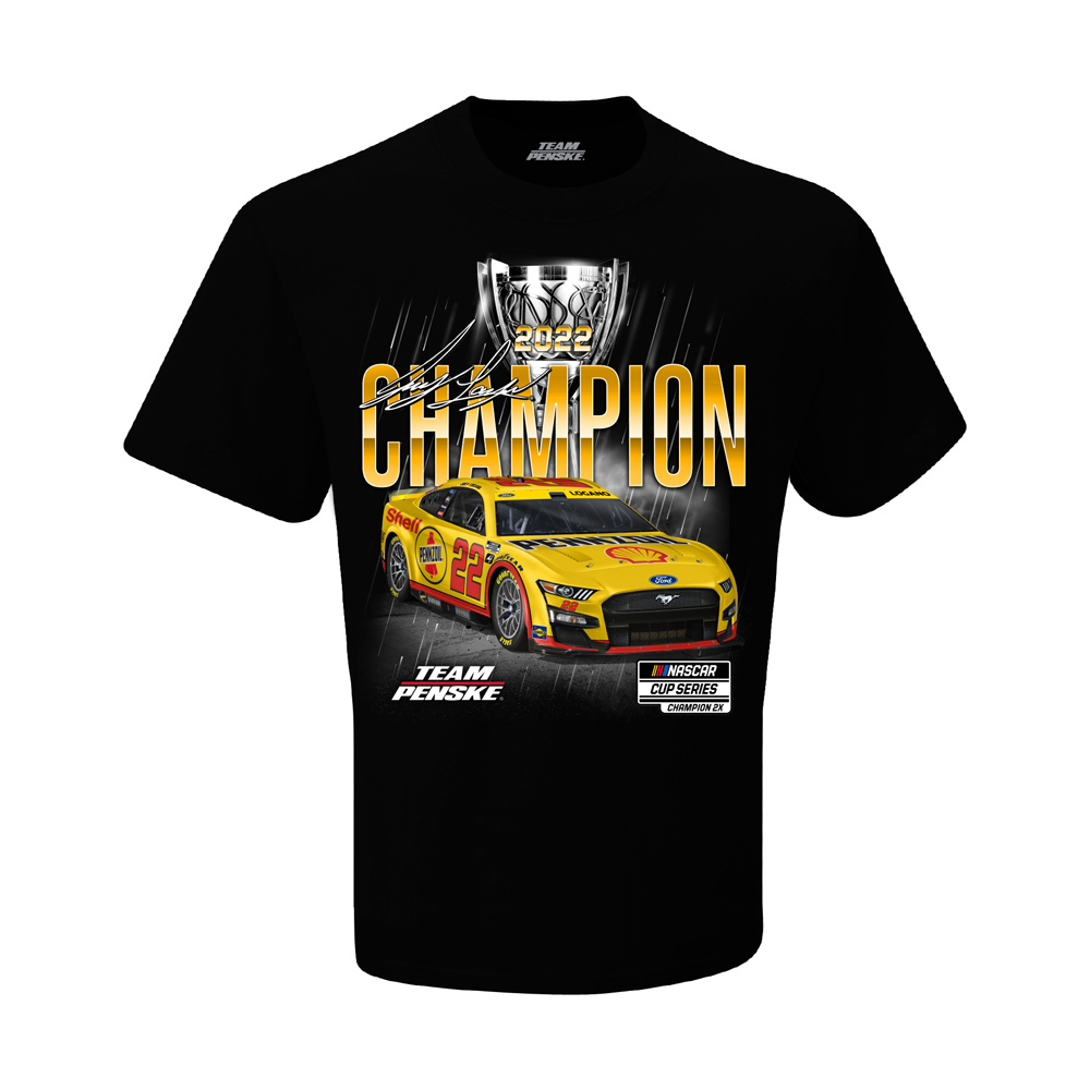Joey Logano – Official Logano 2022 Champion T-Shirt