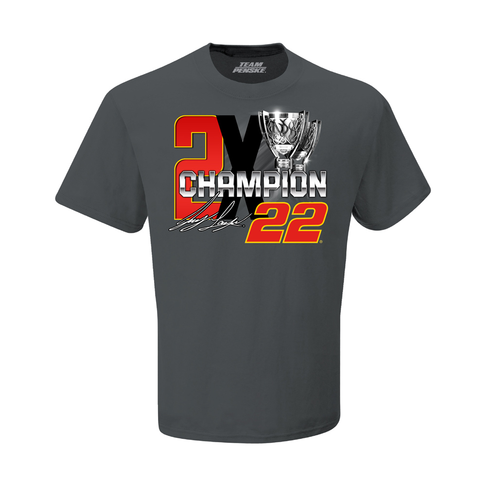 Joey Logano – 2X Champion Logano Trophy T-Shirt